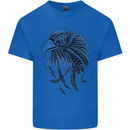 Eagle Ornithology Bird of Prey Kids T-Shirt Childrens Royal Blue