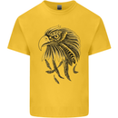 Eagle Ornithology Bird of Prey Kids T-Shirt Childrens Yellow