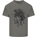 Eagle Ornithology Bird of Prey Mens Cotton T-Shirt Tee Top Charcoal
