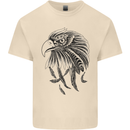Eagle Ornithology Bird of Prey Mens Cotton T-Shirt Tee Top Natural