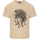 Eagle Ornithology Bird of Prey Mens Cotton T-Shirt Tee Top Sand