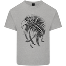Eagle Ornithology Bird of Prey Mens Cotton T-Shirt Tee Top Sports Grey
