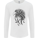 Eagle Ornithology Bird of Prey Mens Long Sleeve T-Shirt White