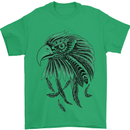 Eagle Ornithology Bird of Prey Mens T-Shirt Cotton Gildan Irish Green