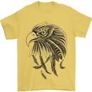 Eagle Ornithology Bird of Prey Mens T-Shirt Cotton Gildan Yellow