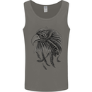 Eagle Ornithology Bird of Prey Mens Vest Tank Top Charcoal