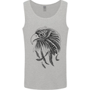 Eagle Ornithology Bird of Prey Mens Vest Tank Top Sports Grey