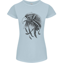 Eagle Ornithology Bird of Prey Womens Petite Cut T-Shirt Light Blue