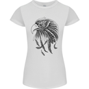 Eagle Ornithology Bird of Prey Womens Petite Cut T-Shirt White