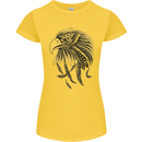 Eagle Ornithology Bird of Prey Womens Petite Cut T-Shirt Yellow
