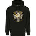 Eagle Reef Motorcycle Motorbike Biker Childrens Kids Hoodie Black