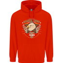 Eagle Reef Motorcycle Motorbike Biker Childrens Kids Hoodie Bright Red