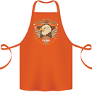Eagle Reef Motorcycle Motorbike Biker Cotton Apron 100% Organic Orange