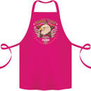 Eagle Reef Motorcycle Motorbike Biker Cotton Apron 100% Organic Pink