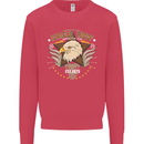 Eagle Reef Motorcycle Motorbike Biker Kids Sweatshirt Jumper Heliconia