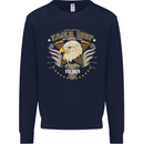 Eagle Reef Motorcycle Motorbike Biker Kids Sweatshirt Jumper Navy Blue