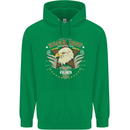 Eagle Reef Motorcycle Motorbike Biker Mens 80% Cotton Hoodie Irish Green