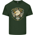 Eagle Reef Motorcycle Motorbike Biker Mens Cotton T-Shirt Tee Top Forest Green
