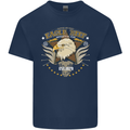 Eagle Reef Motorcycle Motorbike Biker Mens Cotton T-Shirt Tee Top Navy Blue