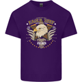 Eagle Reef Motorcycle Motorbike Biker Mens Cotton T-Shirt Tee Top Purple
