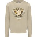 Eagle Reef Motorcycle Motorbike Biker Mens Sweatshirt Jumper Sand