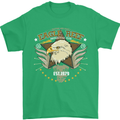 Eagle Reef Motorcycle Motorbike Biker Mens T-Shirt Cotton Gildan Irish Green