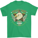 Eagle Reef Motorcycle Motorbike Biker Mens T-Shirt Cotton Gildan Irish Green