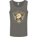 Eagle Reef Motorcycle Motorbike Biker Mens Vest Tank Top Charcoal