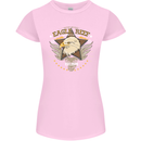 Eagle Reef Motorcycle Motorbike Biker Womens Petite Cut T-Shirt Light Pink