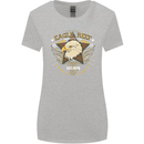 Eagle Reef Motorcycle Motorbike Biker Womens Wider Cut T-Shirt Sports Grey
