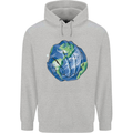 Earth Hands Climate Change Environment Childrens Kids Hoodie Sports Grey