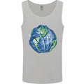 Earth Hands Climate Change Environment Mens Vest Tank Top Sports Grey