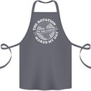 Earth Rotation Astronomy Planets Cotton Apron 100% Organic Steel