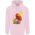 Earth Song Gramophone Music DJ DJing Childrens Kids Hoodie Light Pink
