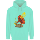 Earth Song Gramophone Music DJ DJing Childrens Kids Hoodie Peppermint