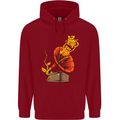 Earth Song Gramophone Music DJ DJing Childrens Kids Hoodie Red