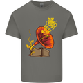 Earth Song Gramophone Music DJ DJing Kids T-Shirt Childrens Charcoal