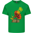 Earth Song Gramophone Music DJ DJing Kids T-Shirt Childrens Irish Green