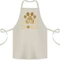 Easily Distracted By Dogs Funny ADHD Cotton Apron 100% Organic Natural