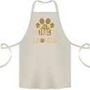Easily Distracted By Dogs Funny ADHD Cotton Apron 100% Organic Natural