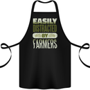 Easily Distracted Farmers Farming Cotton Apron 100% Organic Black