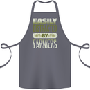 Easily Distracted Farmers Farming Cotton Apron 100% Organic Steel
