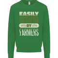 Easily Distracted Farmers Farming Kids Sweatshirt Jumper Irish Green