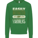 Easily Distracted Farmers Farming Mens Sweatshirt Jumper Irish Green