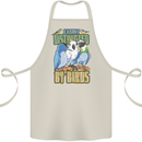 Easily Distracted by Bird Watching Cotton Apron 100% Organic Natural
