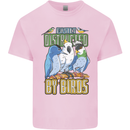 Easily Distracted by Bird Watching Kids T-Shirt Childrens Light Pink