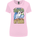 Easily Distracted by Bird Watching Womens Wider Cut T-Shirt Light Pink