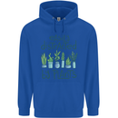 Easily Distracted by Plants Botanist Funny Childrens Kids Hoodie Royal Blue