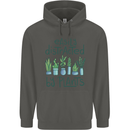 Easily Distracted by Plants Botanist Funny Childrens Kids Hoodie Storm Grey