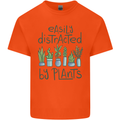 Easily Distracted by Plants Botanist Funny Kids T-Shirt Childrens Orange